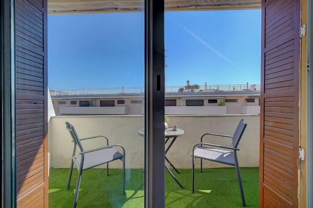 Le Palm - 100M Plage - Croisette - Verriere Cote D'Azur Apartment Кан Екстериор снимка