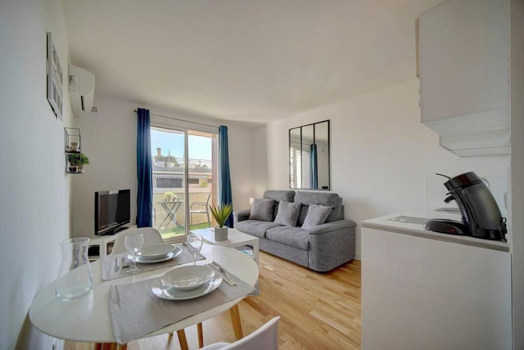 Le Palm - 100M Plage - Croisette - Verriere Cote D'Azur Apartment Кан Екстериор снимка