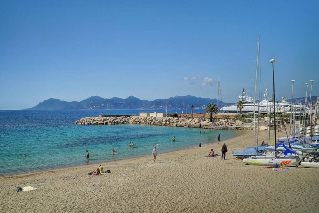 Le Palm - 100M Plage - Croisette - Verriere Cote D'Azur Apartment Кан Екстериор снимка